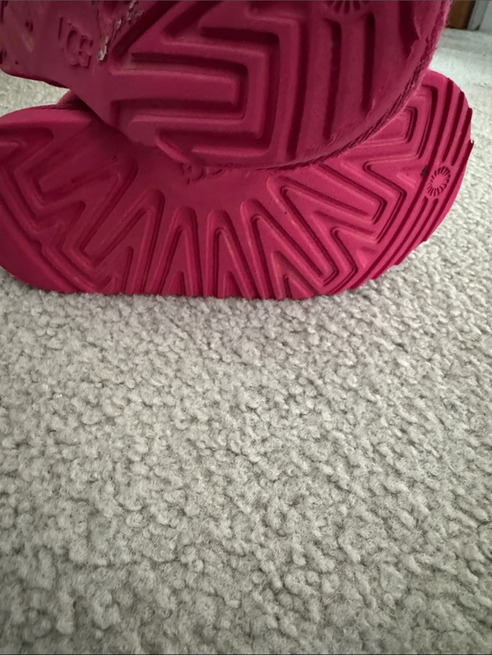 UGG Kids Hot Pink Classic Short Boot